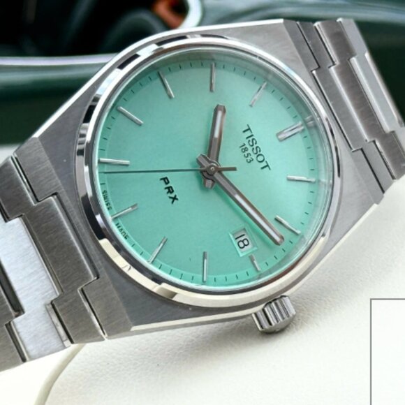 Tissot Ladies Light Green Dial 35mm Watch New main image 5